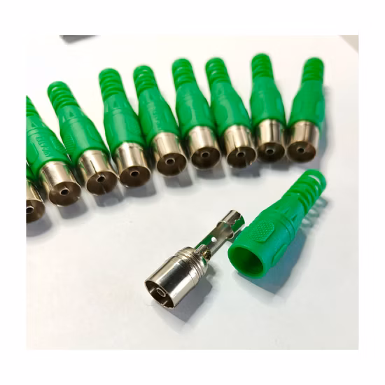 TV オスプラグ RF ケーブル CCTV アンテナプラグ 9.5TV TV アダプター (5.0012)